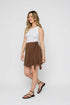 Iris-Tie Front Skort